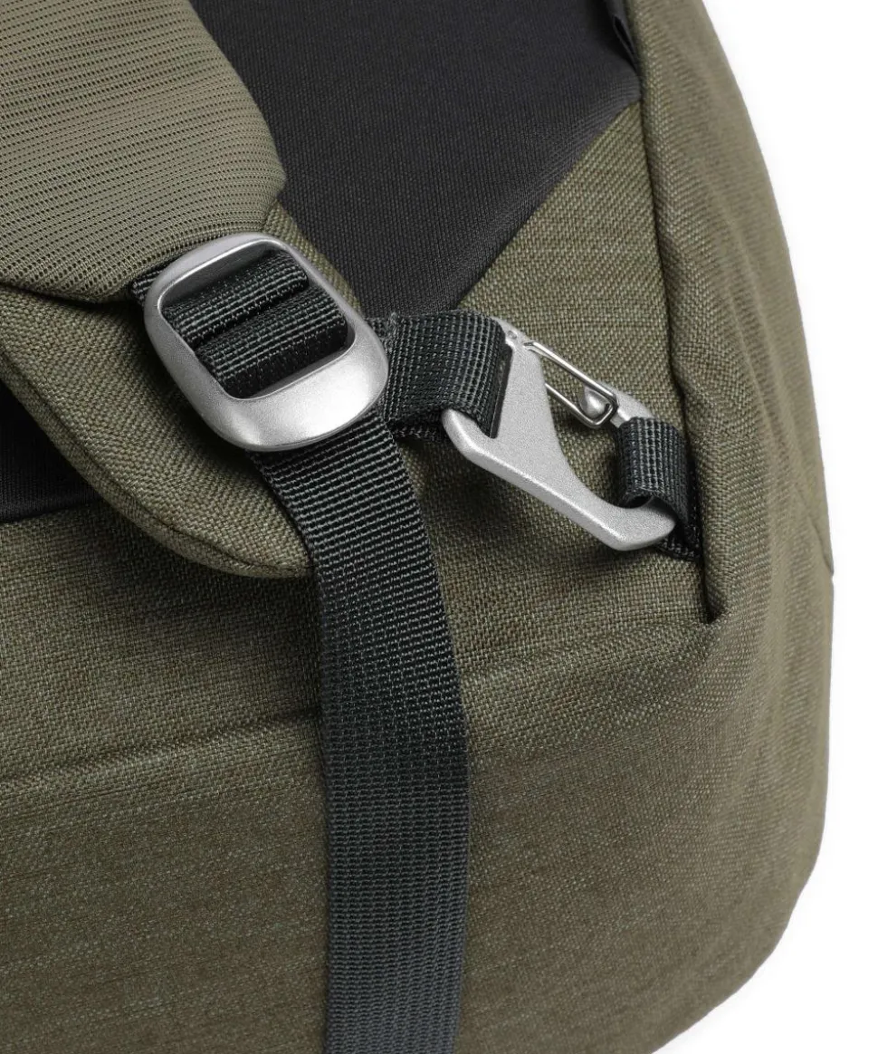 Arcane Rucksack-Tasche 16″ recyceltes Polyester grau/beige