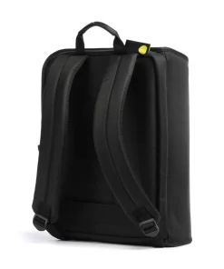 Arche Rucksack-Tasche 15″ recyceltes Polyester schwarz