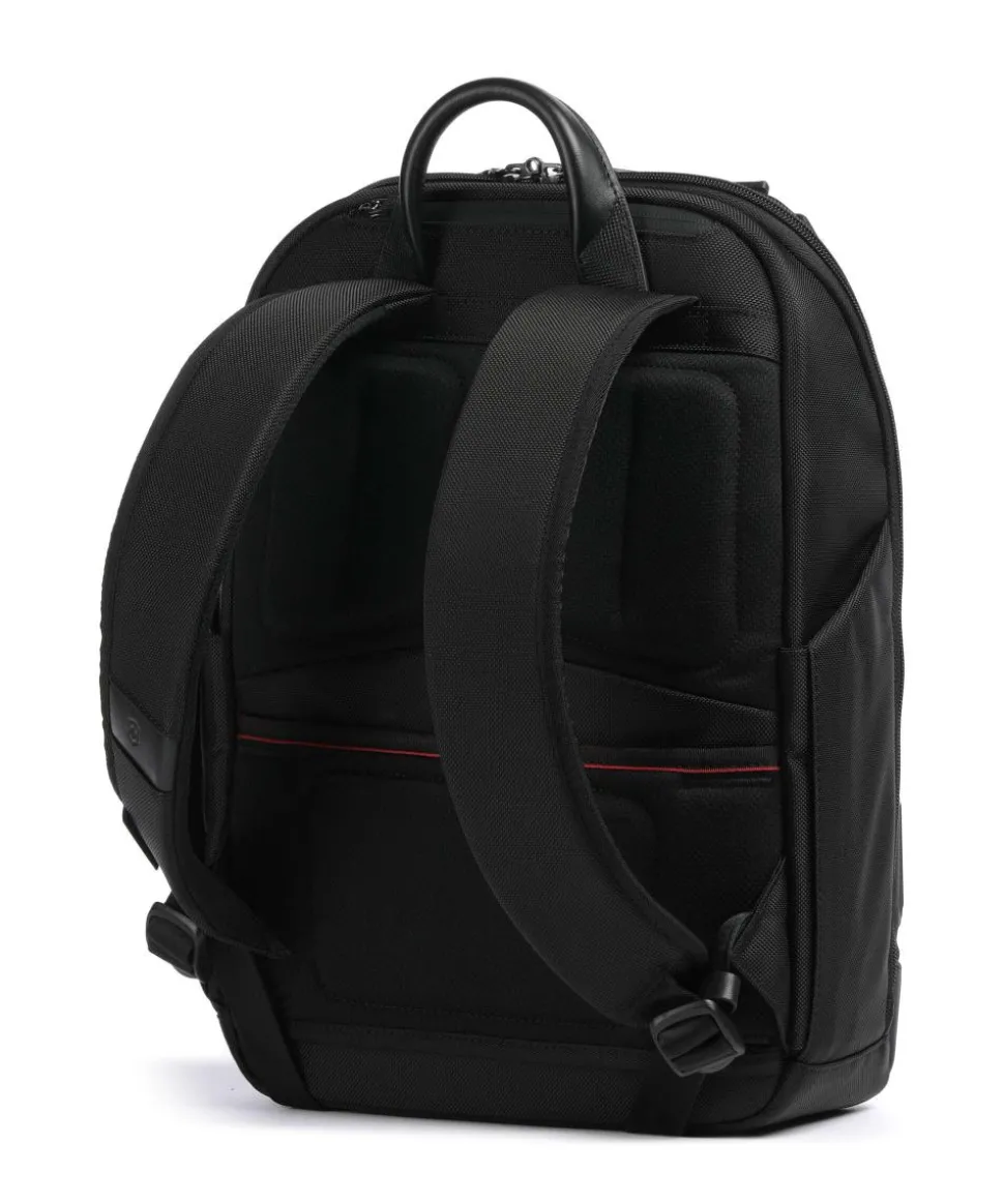 Architecture Urban 2 City Rucksack 14″ Nylon, fein genarbtes Leder schwarz