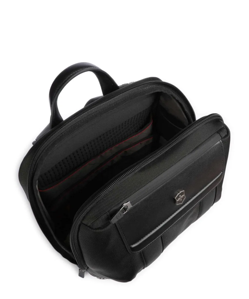 Architecture Urban 2 City Rucksack 14″ Nylon, fein genarbtes Leder schwarz