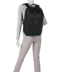 Architecture Urban 2 Deluxe Rucksack 15″ Ballistic Nylon, fein genarbtes Leder schwarz