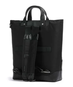 Architecture Urban 2 Shopper 15″ Nylon, fein genarbtes Leder schwarz