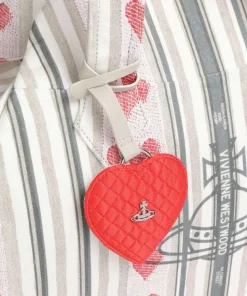 Archive Linen Heart Stripes Large Handtasche Textil mehrfarbig