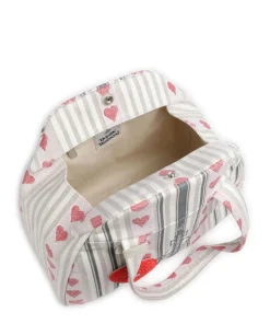 Archive Linen Heart Stripes Large Handtasche Textil mehrfarbig