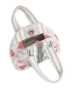 Archive Linen Heart Stripes Mini Umhängetasche Textil mehrfarbig