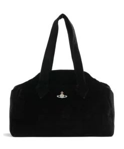 Archive Velvet Large Shopper Samtgewebe schwarz