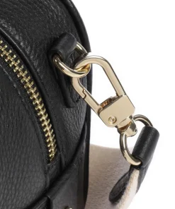 Arden Crescent Umhängetasche genarbtes Rindsleder schwarz