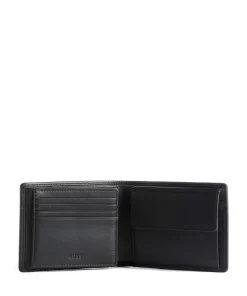 Arezzo Geldbörse Schafsleder schwarz