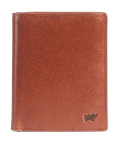 Arezzo RFID Geldbörse fein genarbtes Rindsleder tabak