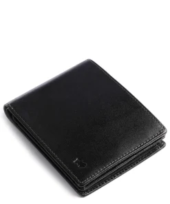 Arezzo RFID Geldbörse fein genarbtes Rindsleder schwarz
