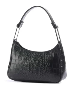 Arialla Handtasche geprägtes Rindsleder schwarz