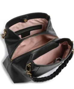 Arizona Beuteltasche Lederimitat schwarz