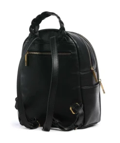 Arizona Rucksack Lederimitat schwarz