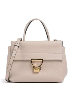 Arlettis Handtasche genarbtes Rindsleder altrosa