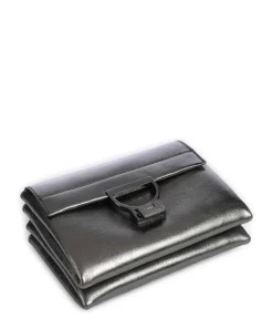 Arlettis Umhängetasche genarbtes Leder anthrazit