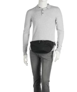 Arne Gürteltasche recyceltes Polyester schwarz