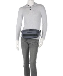 Arne Gürteltasche recyceltes Polyester blaugrau