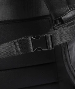 Arne Reiserucksack genarbtes Rindsleder schwarz