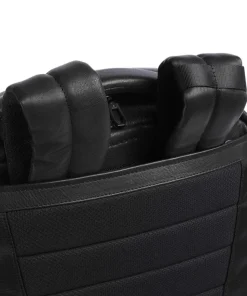 Arne Reiserucksack genarbtes Rindsleder schwarz