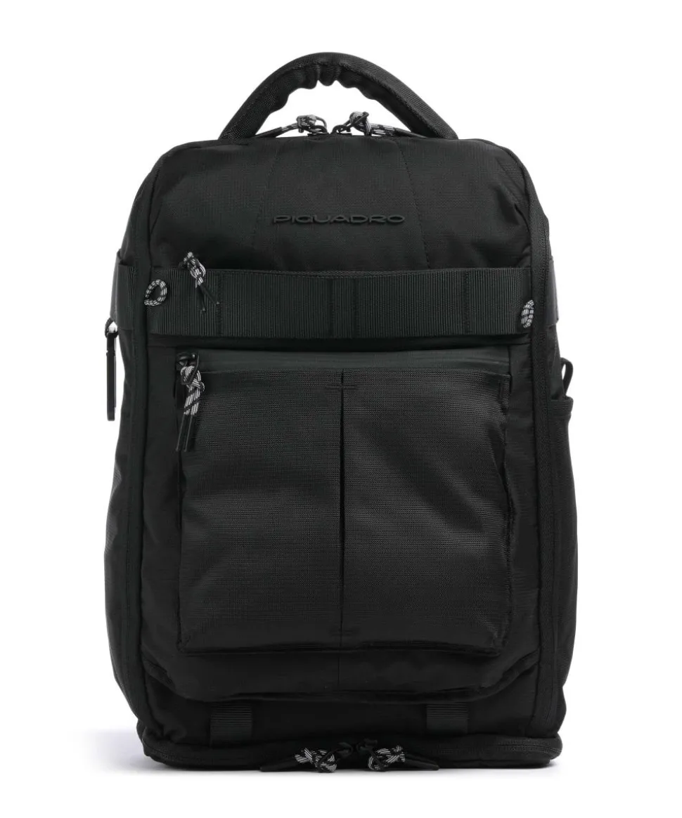 Arne Rucksack 13″ recyceltes Polyester schwarz