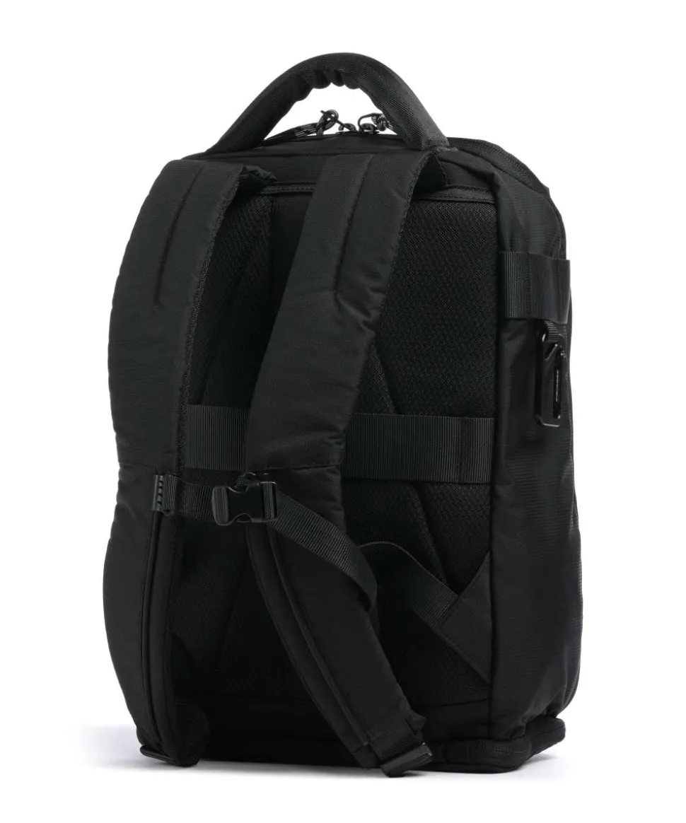 Arne Rucksack 13″ recyceltes Polyester schwarz