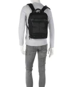 Arne Rucksack 13″ recyceltes Polyester schwarz