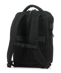 Arne Rucksack 15″ recyceltes Polyester schwarz