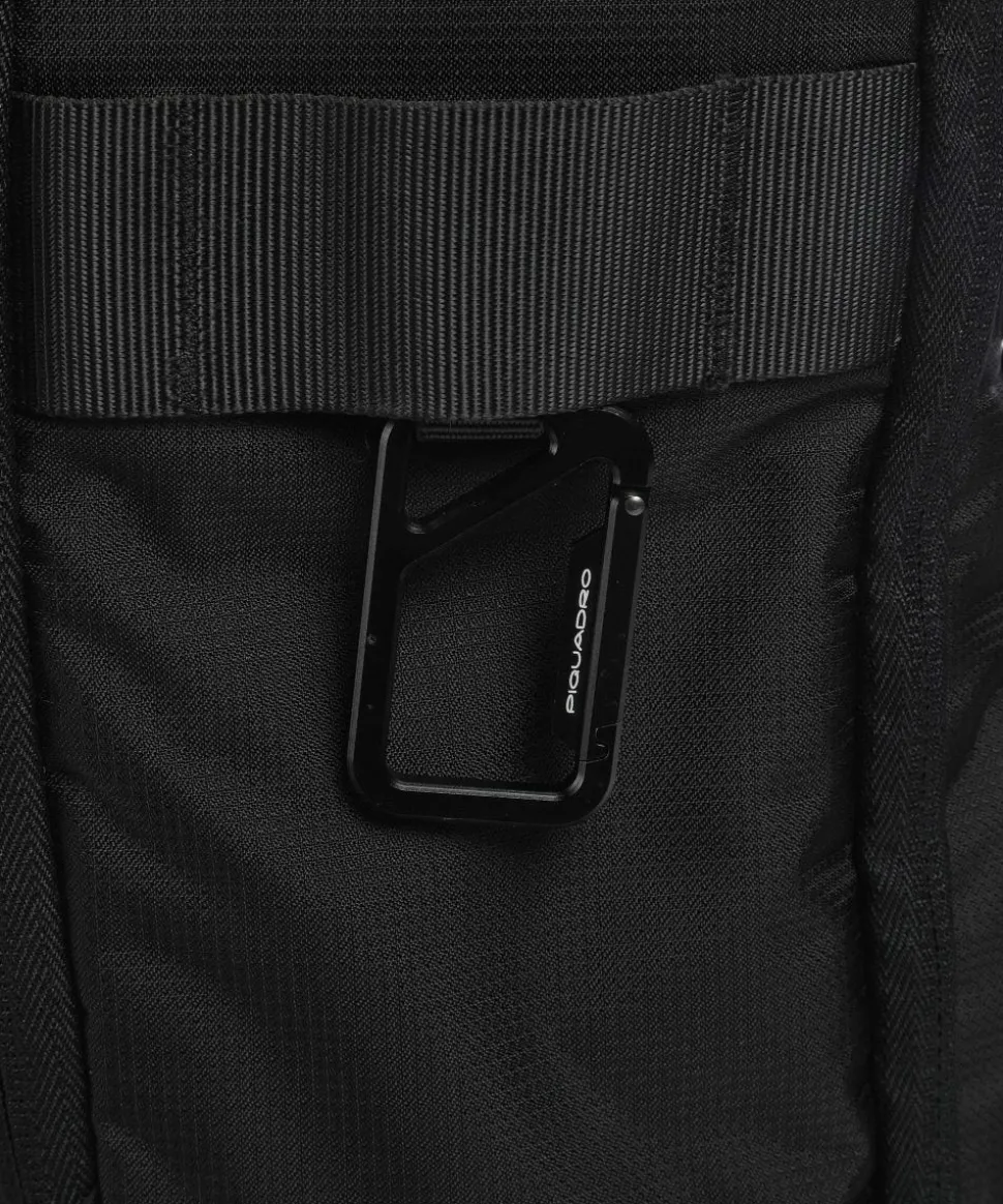 Arne Rucksack 15″ recyceltes Polyester schwarz