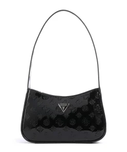 Arnela Schultertasche Lederimitat schwarz