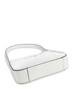 Arnela Schultertasche Lederimitat weiß