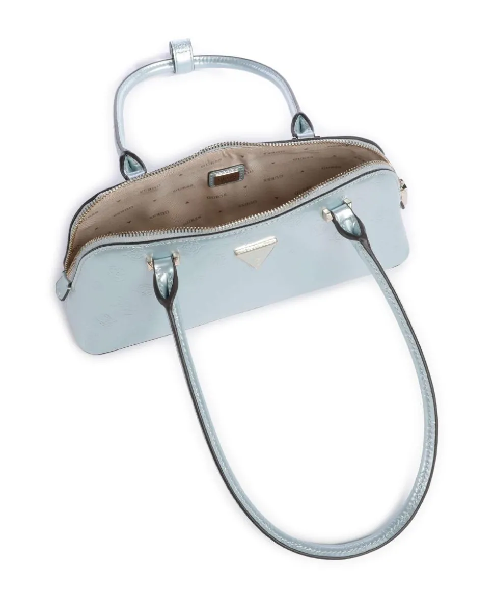 Arnela Schultertasche Lederimitat hellblau