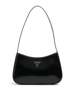 Arnela Schultertasche Lederimitat schwarz