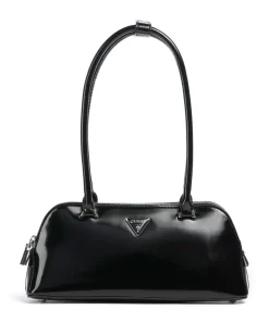 Arnela Schultertasche Lederimitat schwarz