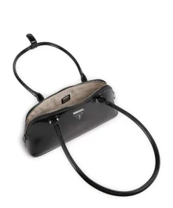 Arnela Schultertasche Lederimitat schwarz