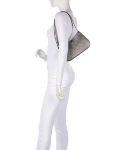 Arnela Schultertasche Lederimitat platin