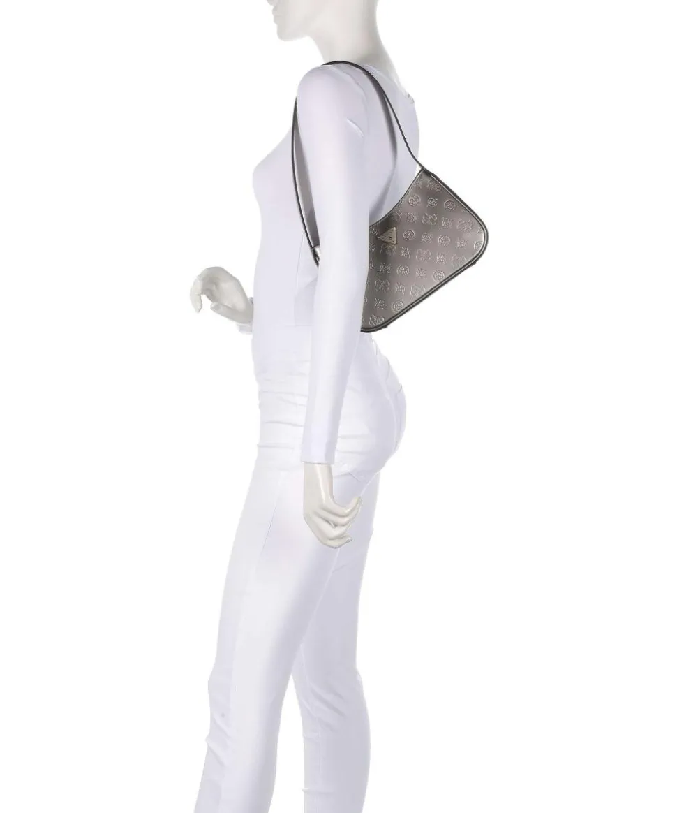 Arnela Schultertasche Lederimitat platin