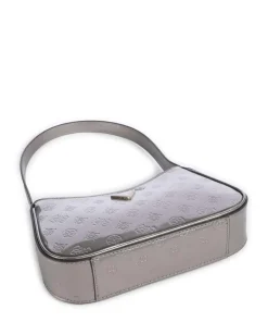 Arnela Schultertasche Lederimitat platin