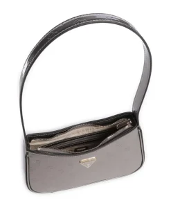 Arnela Schultertasche Lederimitat platin
