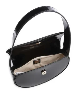 Arnela Schultertasche Lederimitat schwarz