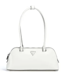 Arnela Schultertasche Lederimitat weiß