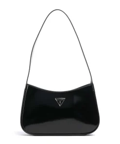 Arnela Schultertasche Lederimitat schwarz