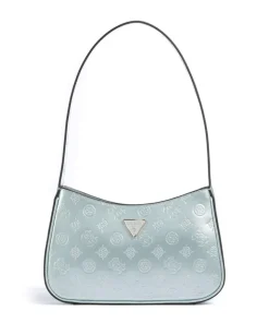 Arnela Schultertasche Lederimitat hellblau