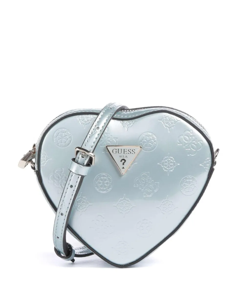 Arnela Umhängetasche Lederimitat hellblau