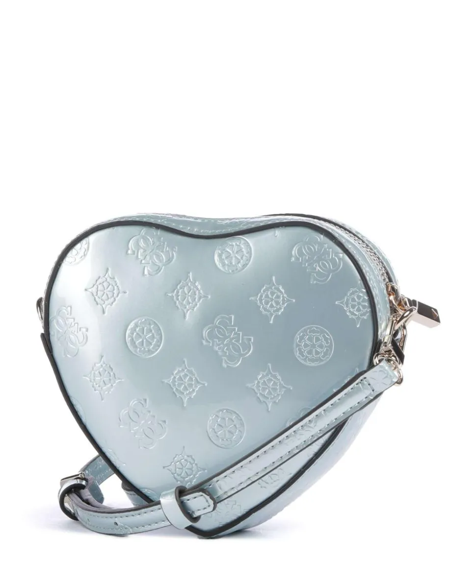 Arnela Umhängetasche Lederimitat hellblau