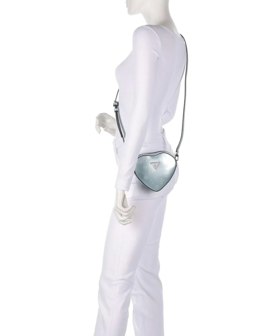 Arnela Umhängetasche Lederimitat hellblau