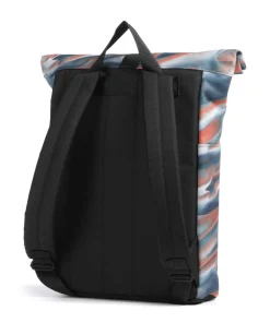 Artist Collaboration Hajo Mini Rolltop Rucksack 16″ recyceltes Polyester mehrfarbig