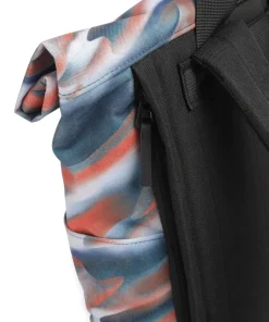 Artist Collaboration Hajo Mini Rolltop Rucksack 16″ recyceltes Polyester mehrfarbig