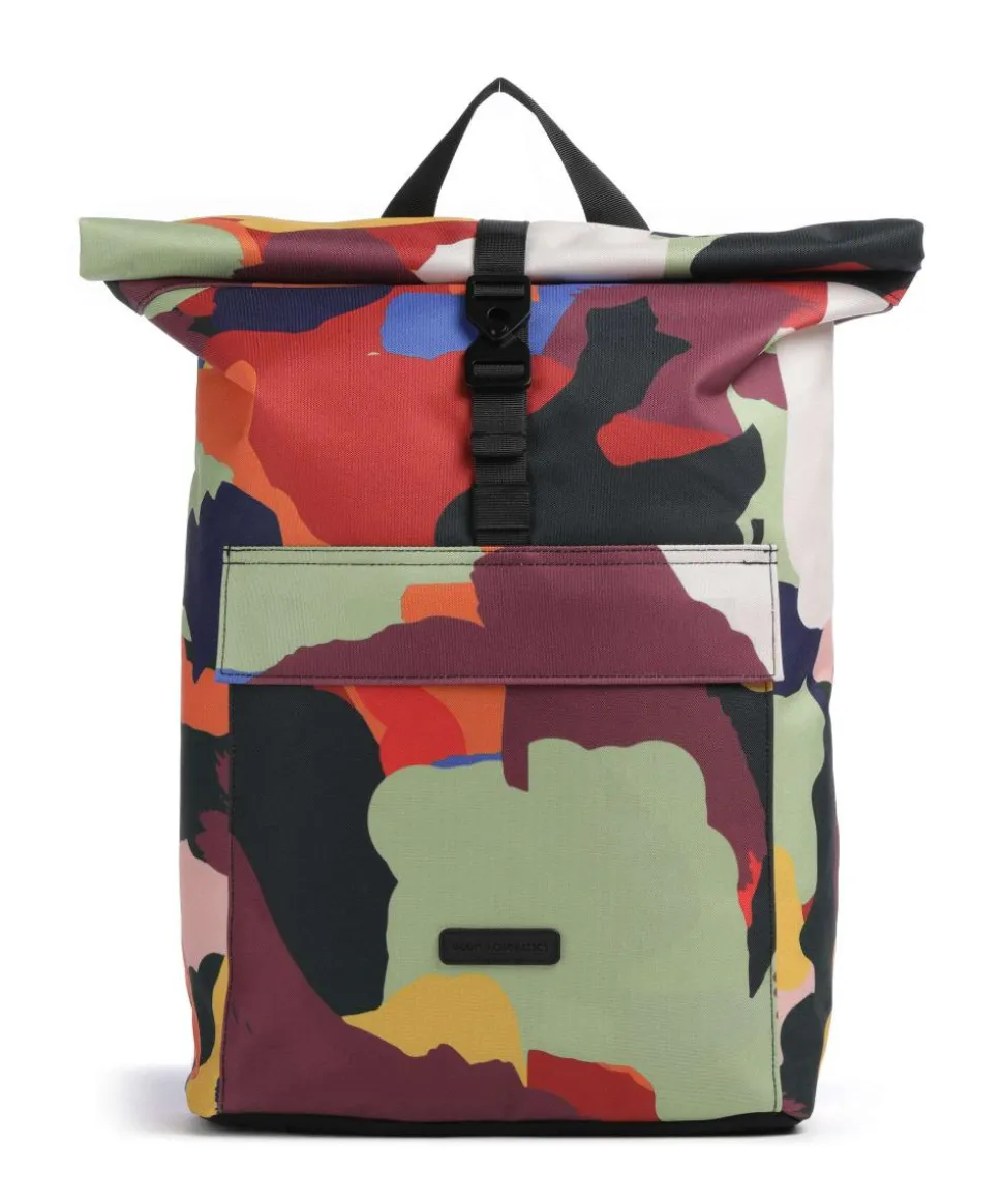 Artist Collaboration Jasper Medium Rolltop Rucksack 16″ Polyester mehrfarbig