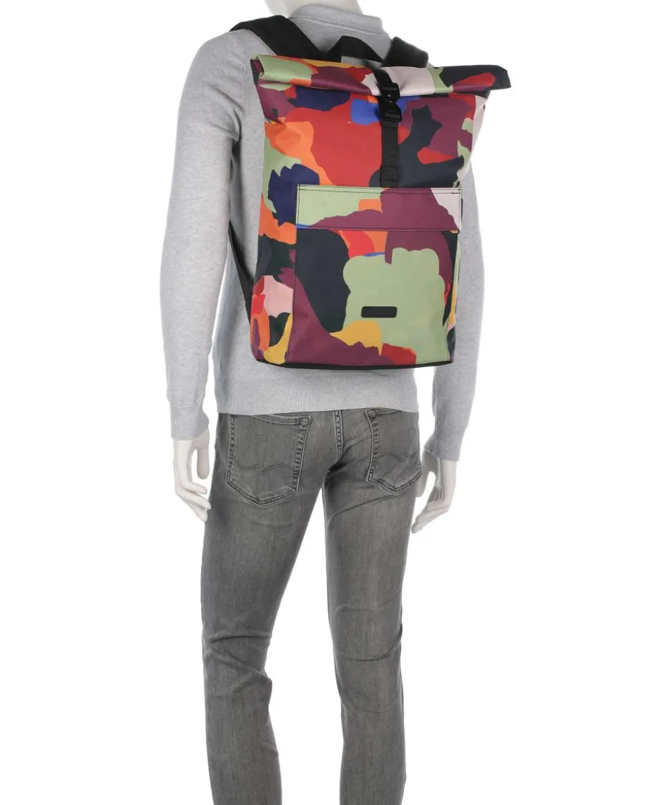 Artist Collaboration Jasper Medium Rolltop Rucksack 16″ Polyester mehrfarbig