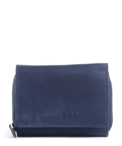 Aruba 120 Geldbörse fein genarbtes Leder dunkelblau